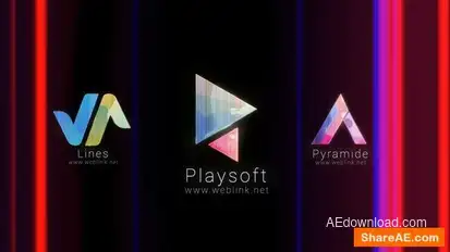 Broadcast Logo 2 Logo Stings template preview