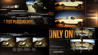 Broadcast Opener Openers template preview