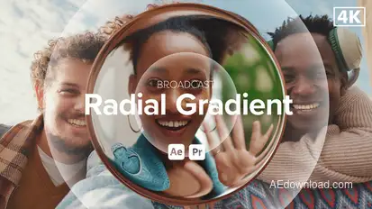 Broadcast Radial Gradient broadcast-packages template preview