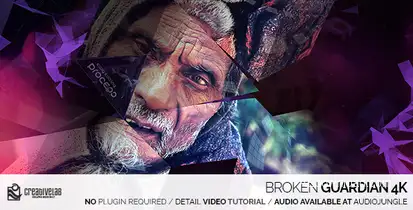 Broken Guardian 4K Openers template preview