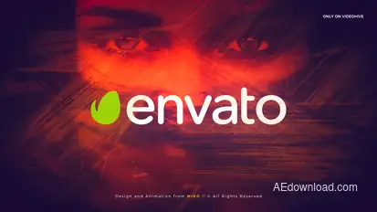 Brush Intro Logo Openers template preview