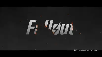 Burn Logo Reveal Logo Stings template preview