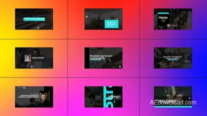 Business And Corporate Titles Titles template preview