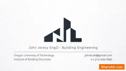 Business Card Logo Logo Stings template preview