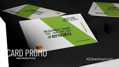 Business Card Logo Mockup Product Promo template preview