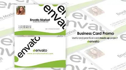 Business Card Promo Product Promo template preview