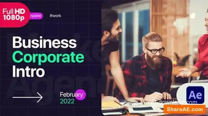 Business Corporate Intro || Business Slideshow Openers template preview