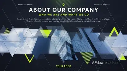 Business Corporate Promotion Video Displays template preview