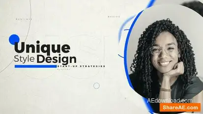 Business Corporate Woman Openers template preview