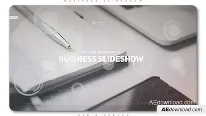 Business Corporation Slideshow Video Displays template preview