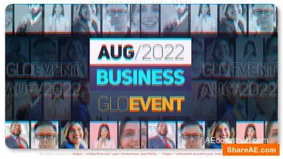 Business Event Meet Promo Openers template preview