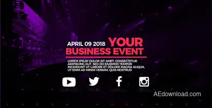 Business Event Promo Product Promo template preview