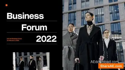 Videohive Business Event Promo 36147315 Openers template preview