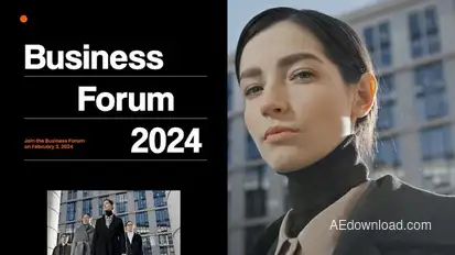 Business Event Promo Openers template preview