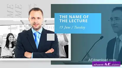 Videohive Business Event Slideshow Video Displays template preview