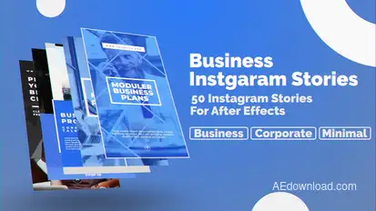 Business Instagram Stories Openers template preview