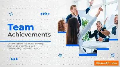 Business marketing agency Openers template preview