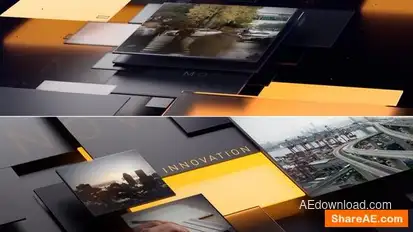 Business News Corporate Promo Opener Openers template preview