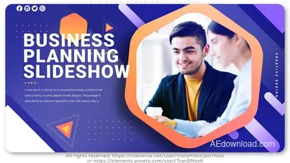 Business Planning Slideshow Openers template preview