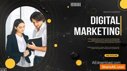 Business promo Slideshow Openers template preview