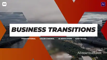 Business Transition After Effects 2.0 Elements template preview