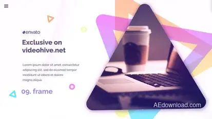 Business Typo Promo Video Displays template preview