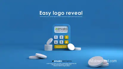 Calculator Logo Logo Stings template preview