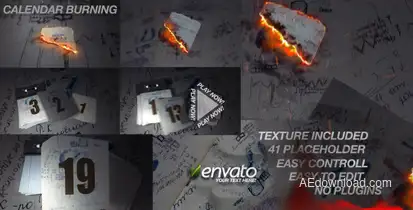 Calendar Burn  Openers template preview