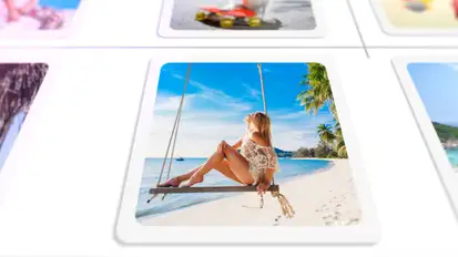 Calendar Slideshow Video Displays template preview