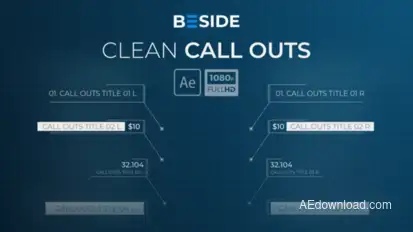 Call Outs | AE Elements template preview