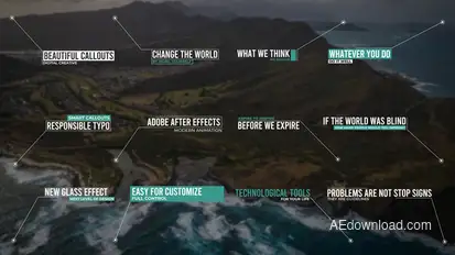 Call Outs Elements template preview