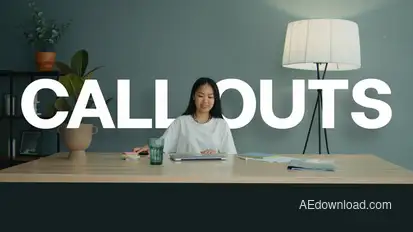 Call Outs Titles template preview