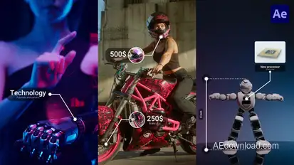 Call Outs Infographics template preview