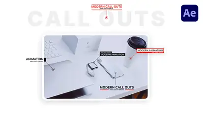 Call Outs | After Effects Elements template preview