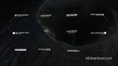 Call-Outs Title Product Promo template preview