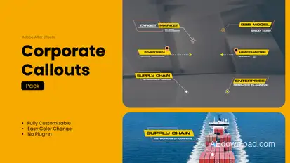 Callout Pack Titles template preview