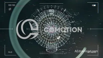 Camera Security Logo Reveal Logo Stings template preview