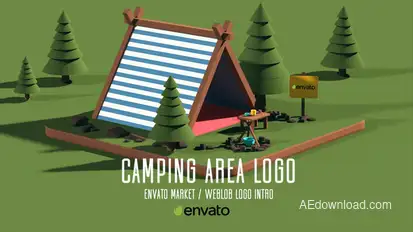 Camping Logo Logo Stings template preview