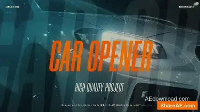 Car Logo Opener Openers template preview