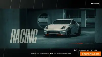 Car Opener Automotive Promo Openers template preview