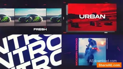 Car Racing Sports Opener Openers template preview