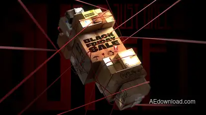 Cardboard Box Sale Promo Openers template preview