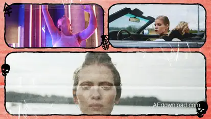 Cardboard Split Screen Kit Elements template preview