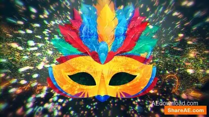 Carnival Party Openers template preview