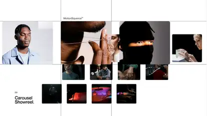 Carousel Showreel 2.0 Elements template preview