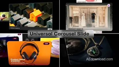 Carousel Slide Openers template preview