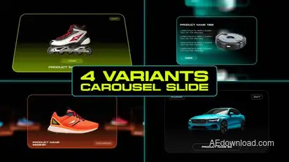 Carousel Slide Openers template preview