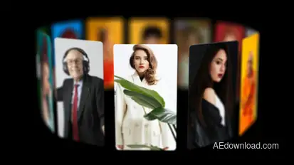 Carousel Slideshow Elements template preview