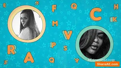 Cartoon Drawn Opener Openers template preview