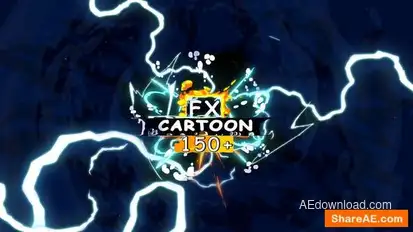 Videohive Cartoon Fx 150+ Elements template preview